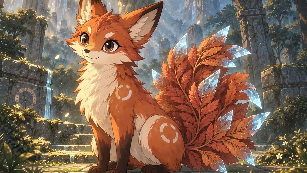 꼬리 숲에 찾아온 겨울