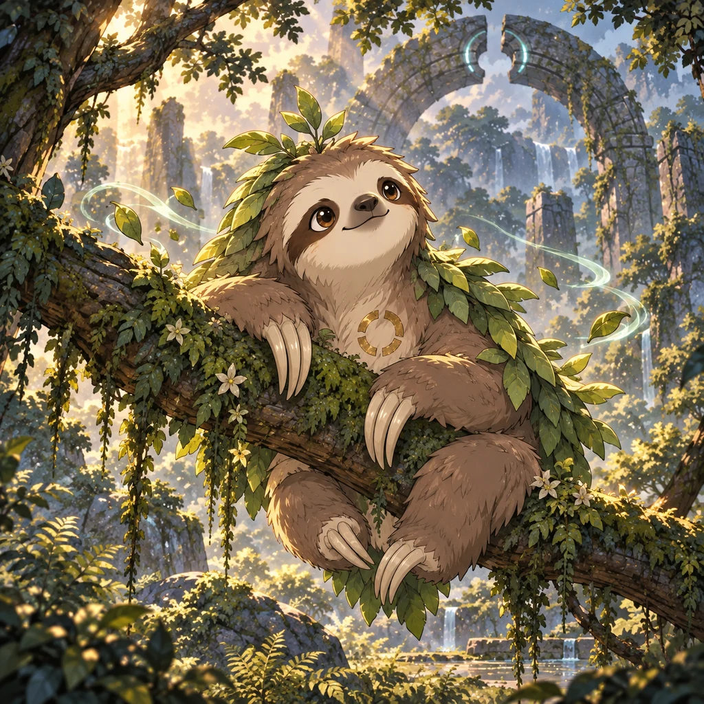 바람잎 나무늘보